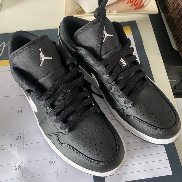 Jordan Shoes Womens Air Jordan Dunk Low Black And White Poshmark